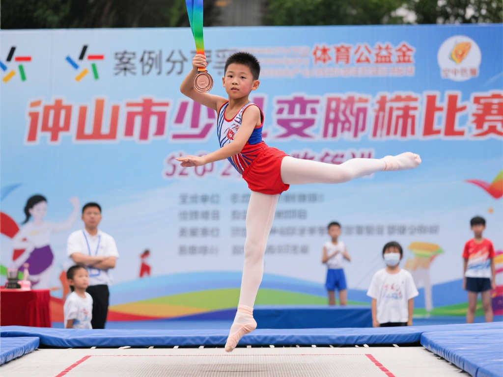 空中芭蕾”绽放光芒，体彩公益金助力中山少儿蹦床赛圆满落幕