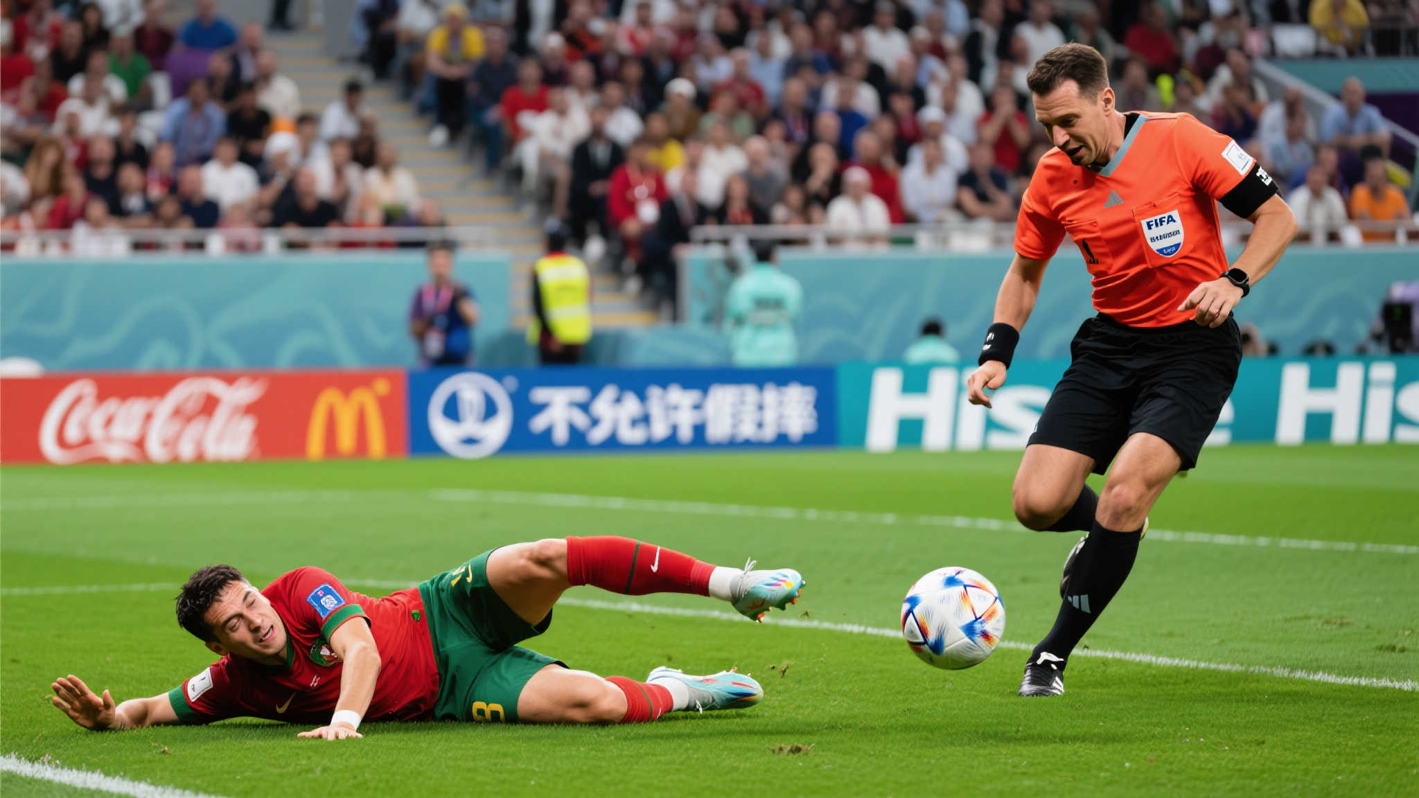 欧冠惊现小蜘蛛点球违规事件，六台主持评述引发热议