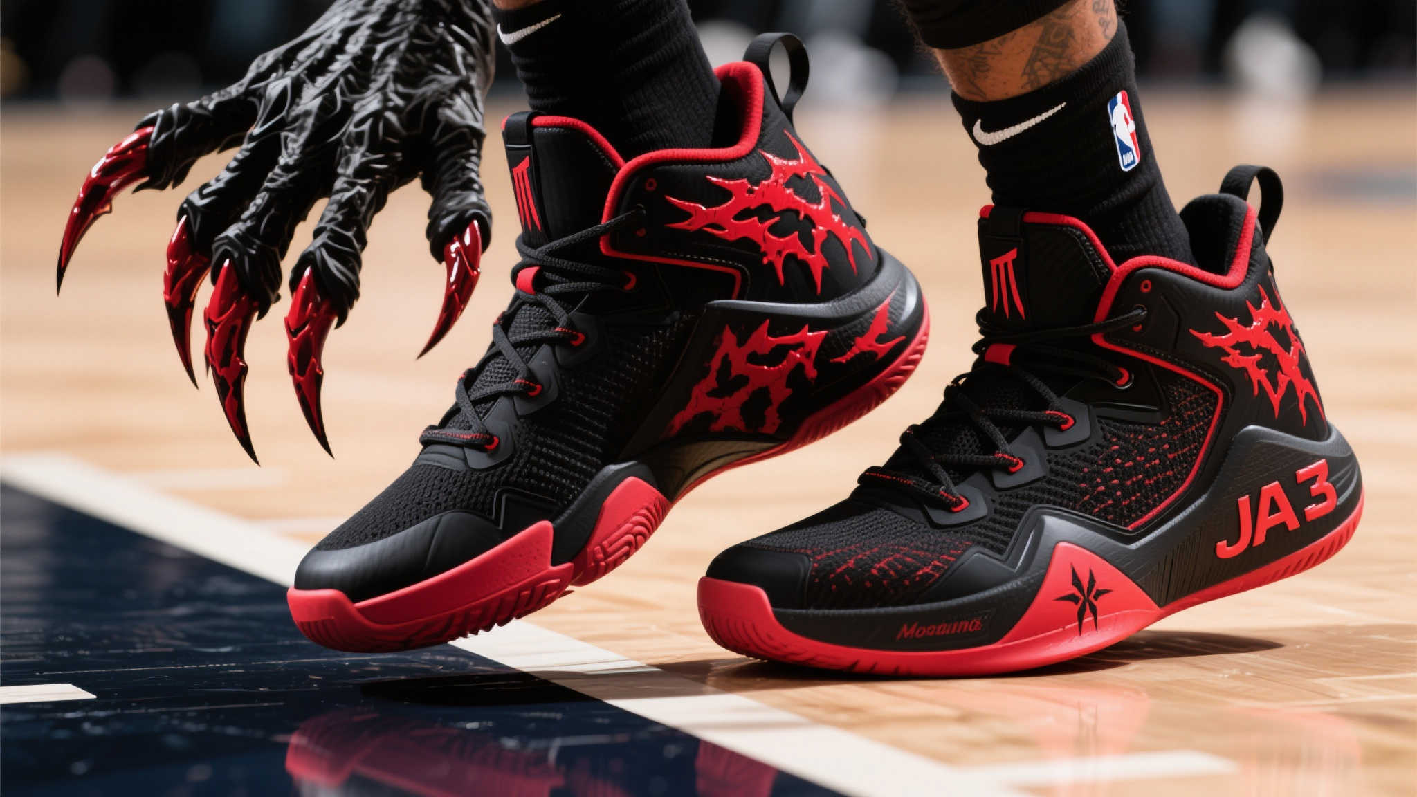 莫兰特Ja 3魔爪配色,帅气十足令人惊艳! 莫兰特Ja 3魔爪配色,帅气十足令人惊艳!